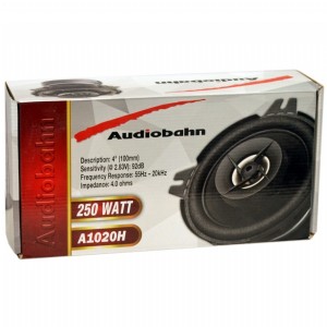 Audiobahn Hoparlör 10 cm - 4 inç 250W A1020H