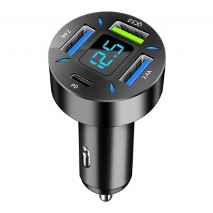 Carub Araç Çakmak Hızlı Şarj Soketi Dijital 4in1 66W BR5901848