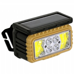 Lambada Kafa Lambası Güneş Enerjili Çakarlı Şarjlı 4 Led + 2 COB 10W BR4456035